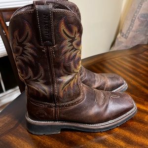 Justin work boots
